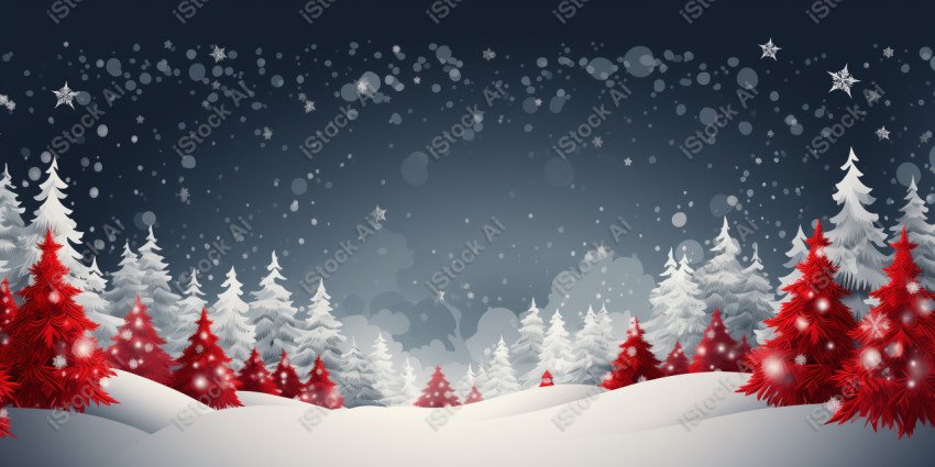 Background for card with Christmas decoration