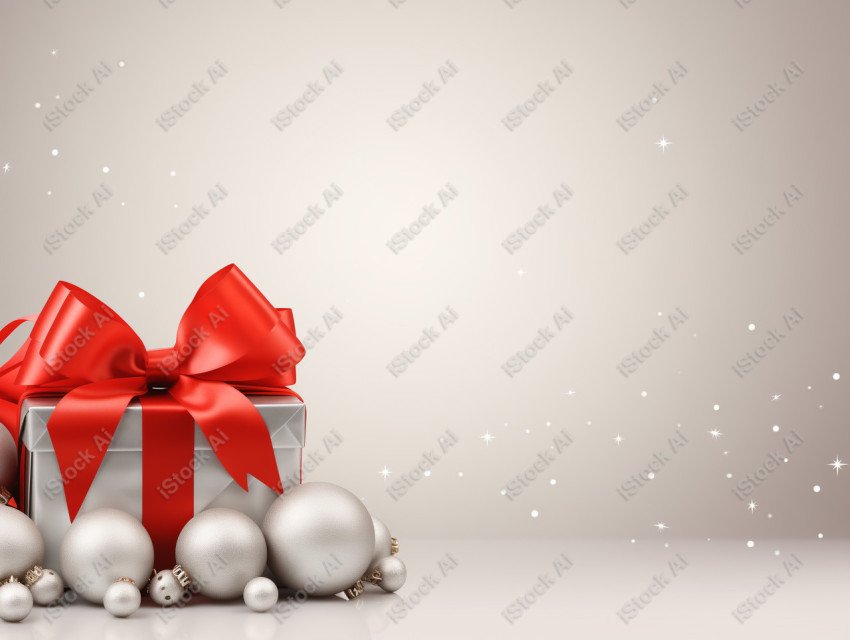 Merry christmas christian holiday background with ribbon