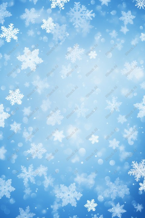 Blue winter christmas background for design