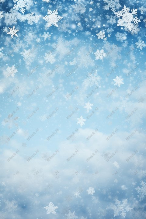 Blue winter christmas background for design