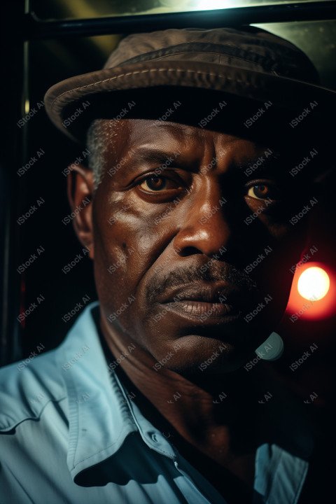 Cinematic, Portrait Photo, a merchant from African, Generated with AI (14)