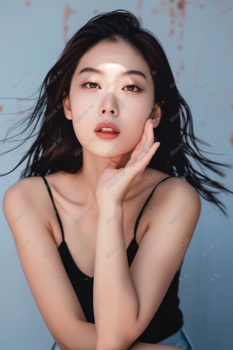 A beautiful Asian woman model posing for a photo (2)