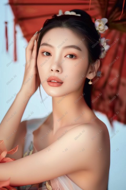 A beautiful Asian woman model posing for a photo (3)