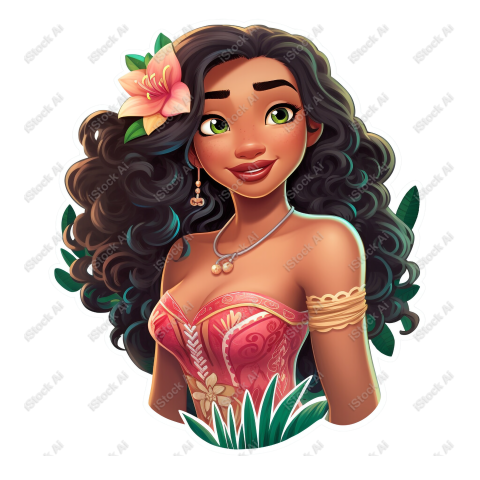 Princess Afro sticker  (13)